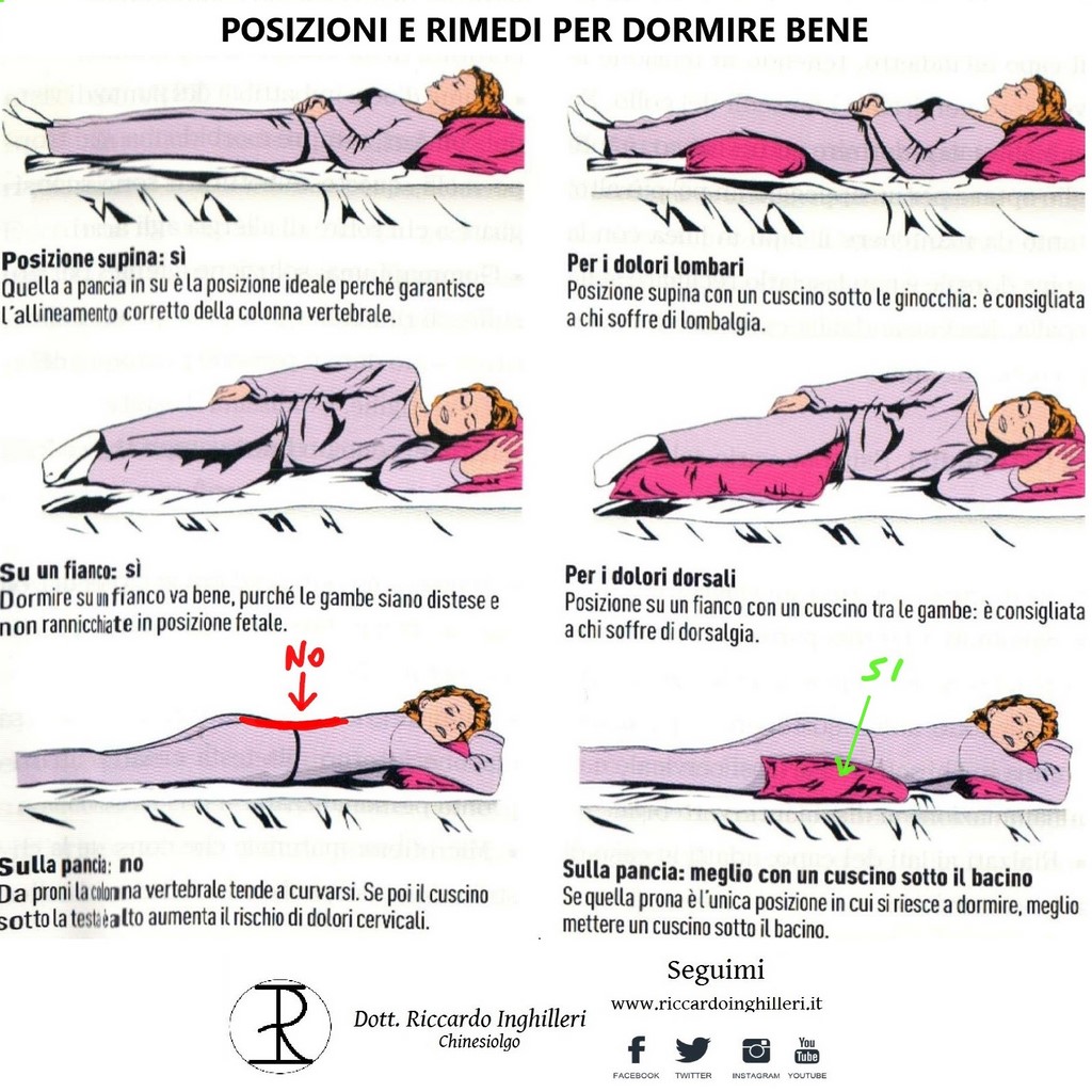 Come Dormire Per Raddrizzare La Schiena